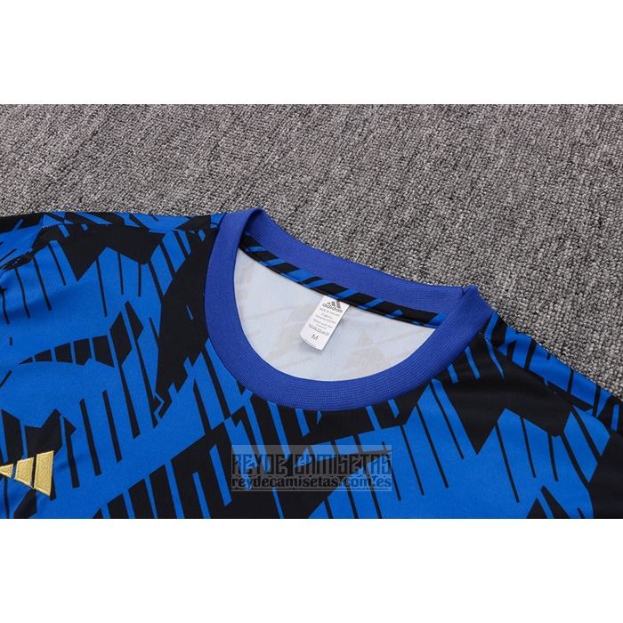Chandal del Argentina Manga Corta 2022 Azul - Pantalon Corto